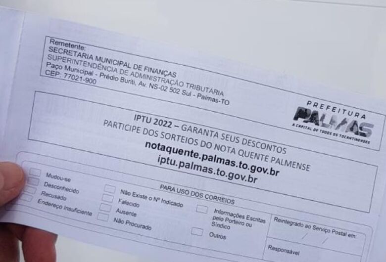 Parcela De Maio Do Iptu Vence Na Pr Xima Segunda Feira Portal O