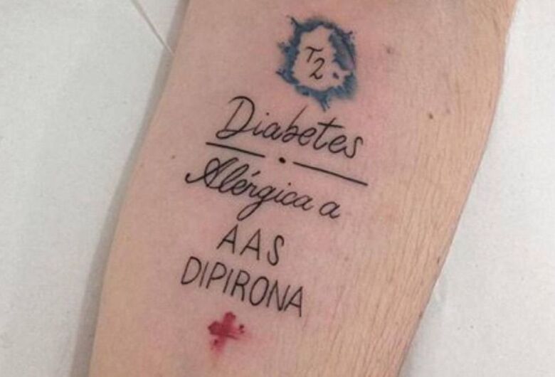 Evento doará tatuagens de segurança para pessoas doenças crônicas