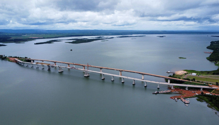 Governo Do Tocantins Conclui 85 Das Obras Da Ponte De Porto Nacional