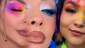 Da pedraria ao neon: confira 10 tutoriais de makes para o Carnaval