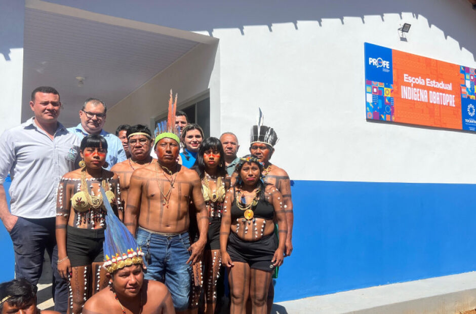 Governo inaugura reforma e ampliação de Escola Estadual Indígena  