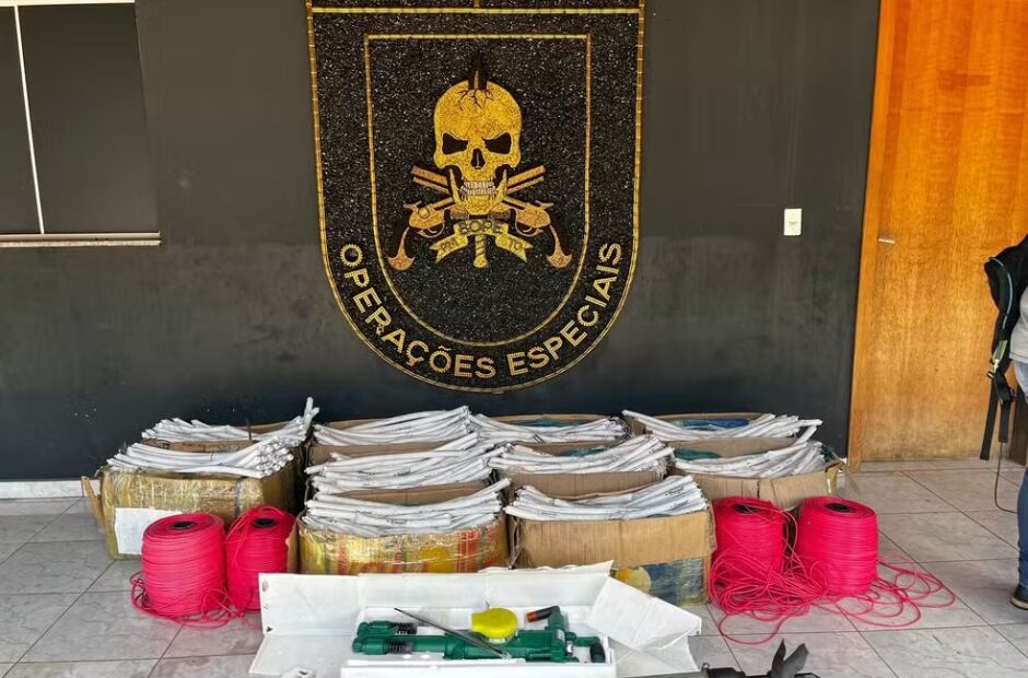 Quase uma tonelada de explosivos é encontrada na rodoviária de Palmas