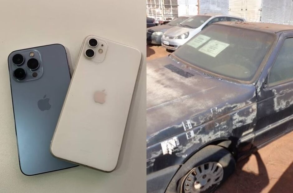 Leilão da Receita tem nova edição com iPhone por R$ 300 e carros por R$ 7.200