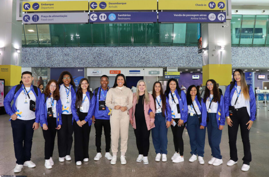 Jovens do Tocantins embarcam para intercâmbio cultural em Barcelona 