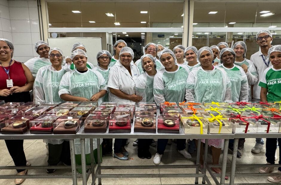 Senai abre inscrições para cursos de ovos de Páscoa, bombons finos e trufas