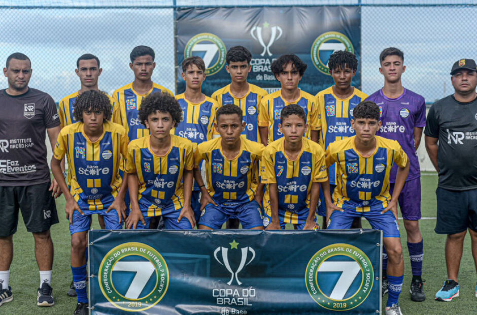 Equipe do TO é vice-campeão da Copa do Brasil de Futebol de Base