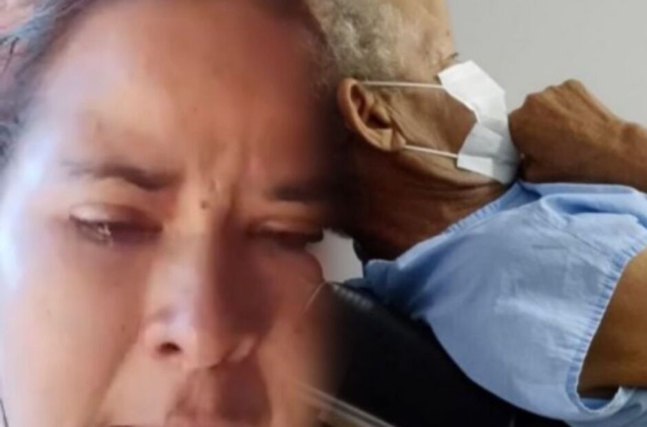 Esposa de paciente com aneurisma chora e faz apelo angustiado por cirurgia no HRA