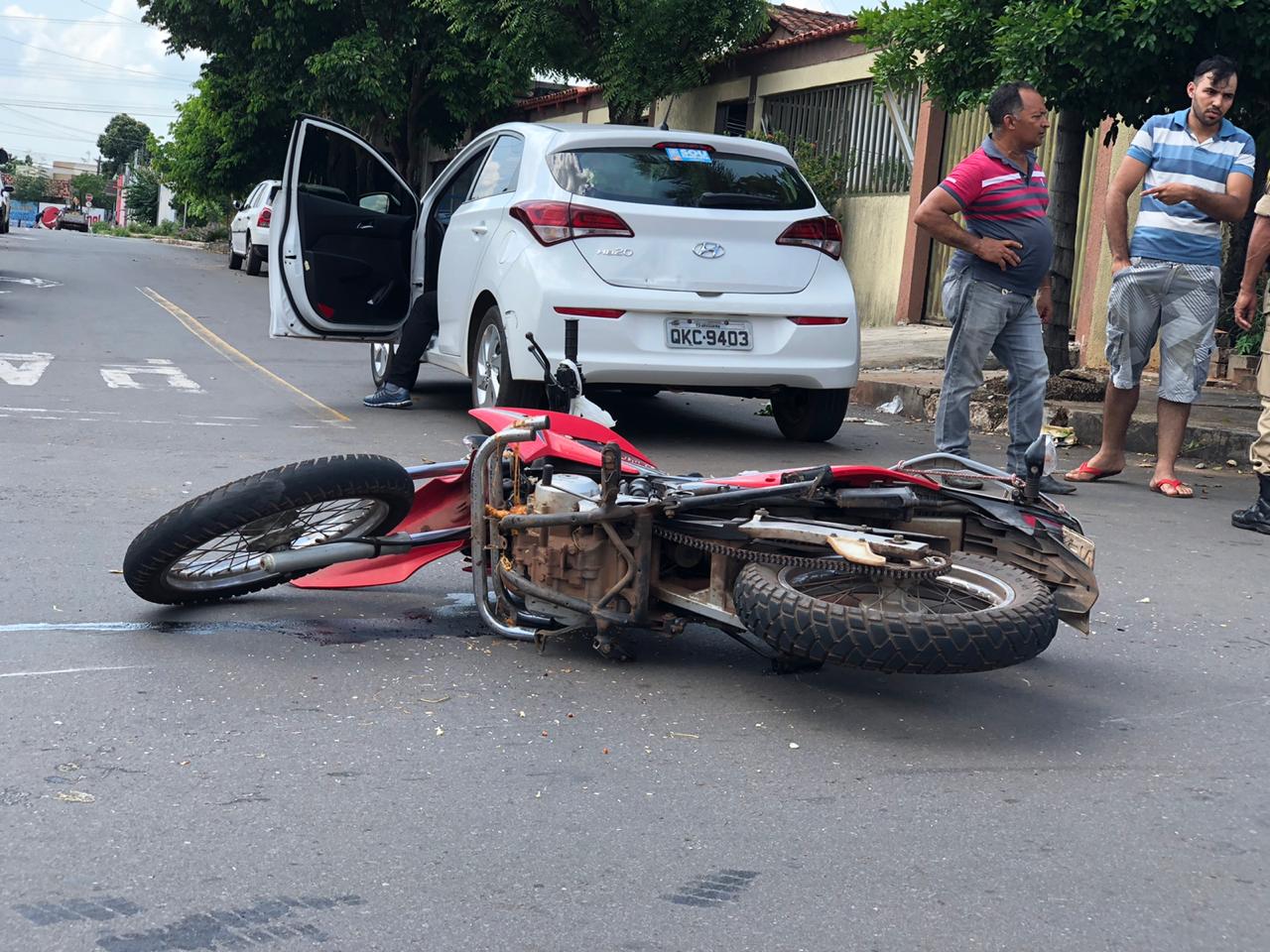 Câmera Registra Acidente Grave Entre Carro E Moto Em Cruzamento De Araguaína Portal O Norte 9415